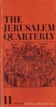 The Jerusalem Quarterly ; Number Eleven, Spring 1979